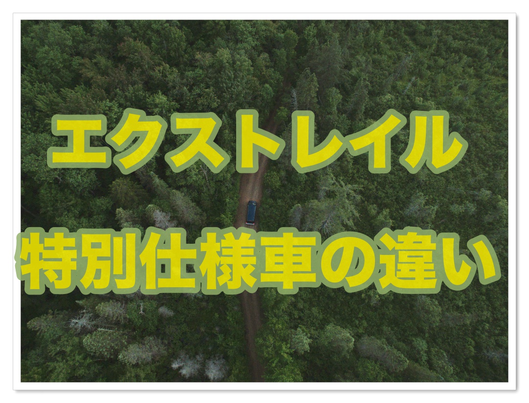 日産 エクストレイル 特別仕様車の違いを徹底調査 日産車大好きブログ